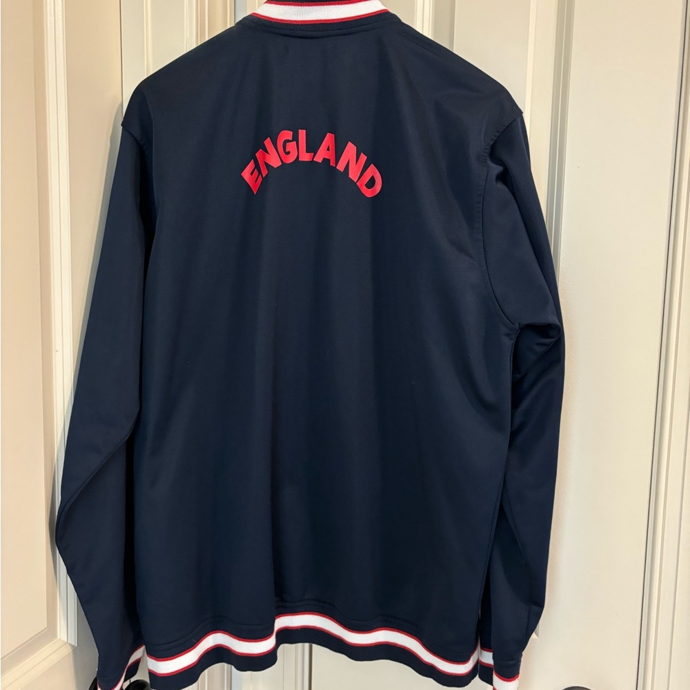 England Soccer Track Jacket - Blue - Size L - Ready for the World Cup! - Picture 2 of 4